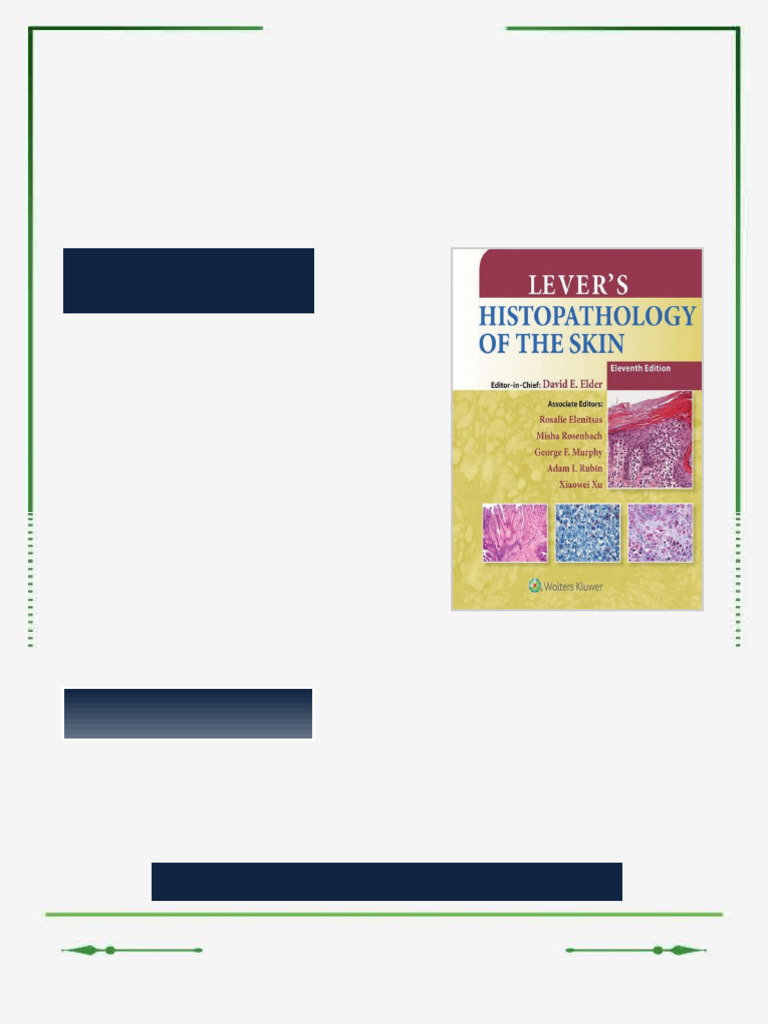 Lever's Histopathology of the Skin 11th edition by David Elder,Rosalie ...
