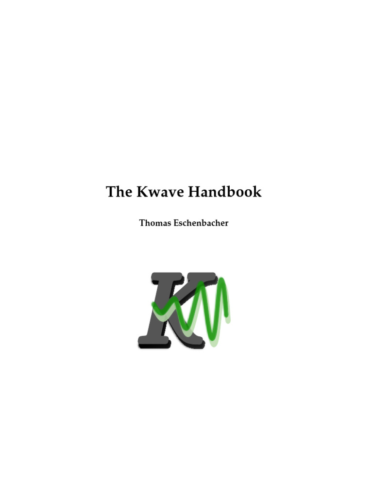 kwave | PDF | System Software | Computing