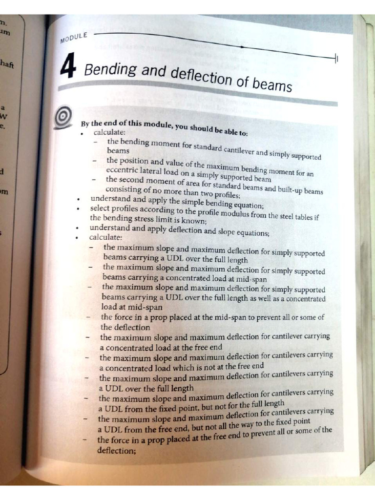 Bend and Deflect of Beams | PDF