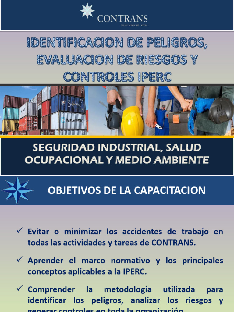 IPERC: Seguridad y Salud Laboral | PDF | Riesgo | Evaluación de riesgos