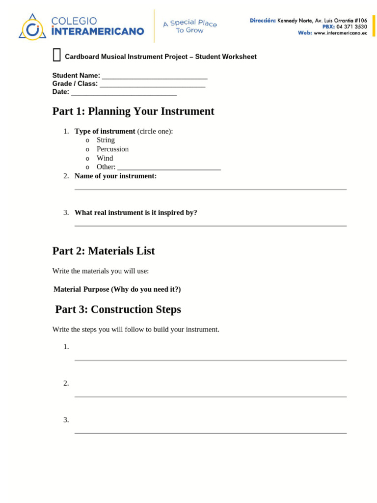 Instrument Ws | PDF