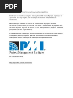 Microsoft Project Tutorial Manual Ms Project Completisimo