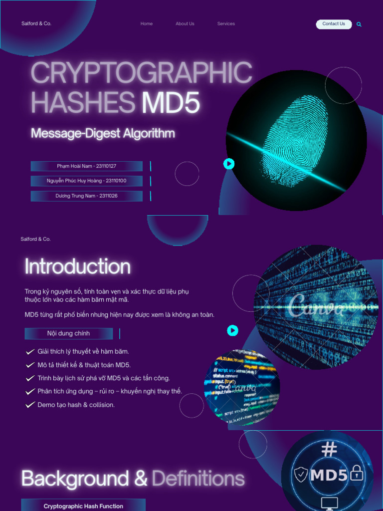 Cryptographic Hashes | PDF