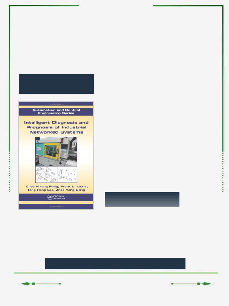Intelligent Diagnosis and Prognosis of Industrial Networked Systems ...