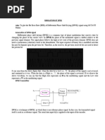 DPSK Modulation and Demodulation Guide | PDF | Modulation ...