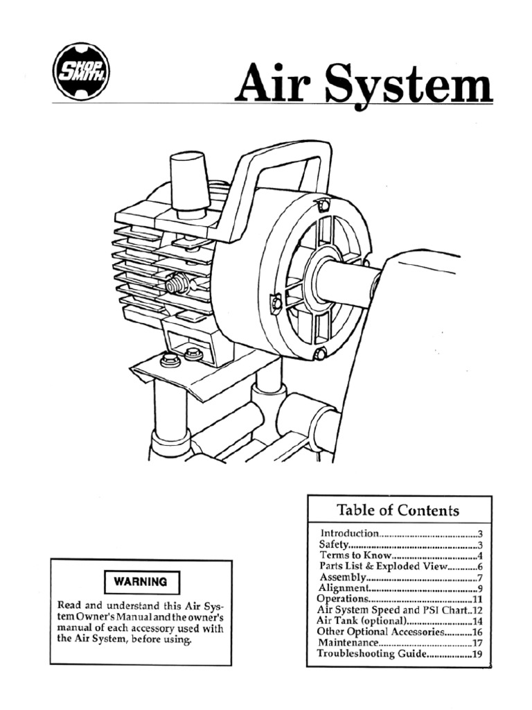 Shopsmith Air System | PDF