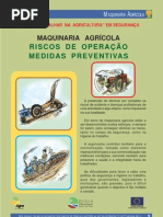 Maquina agricola Risco de operaçao