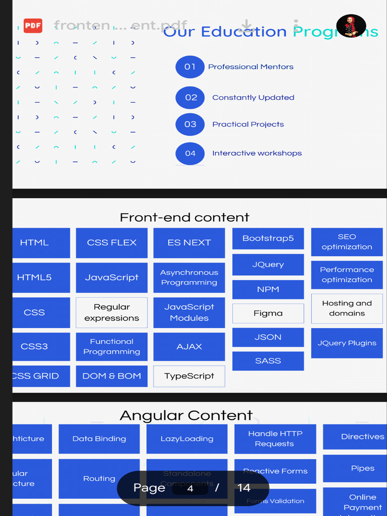 Comprehensive Front-End Development Guide | PDF