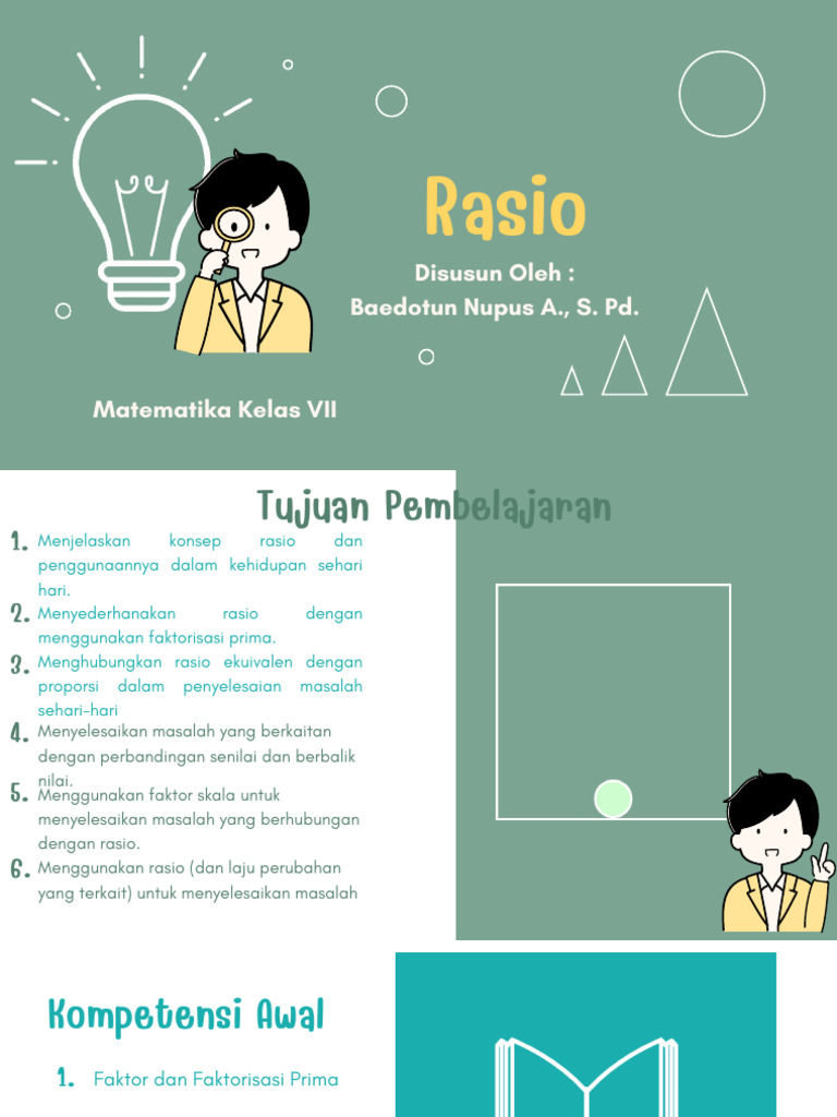 Perbandingan (Rasio) Modul 3 | PDF