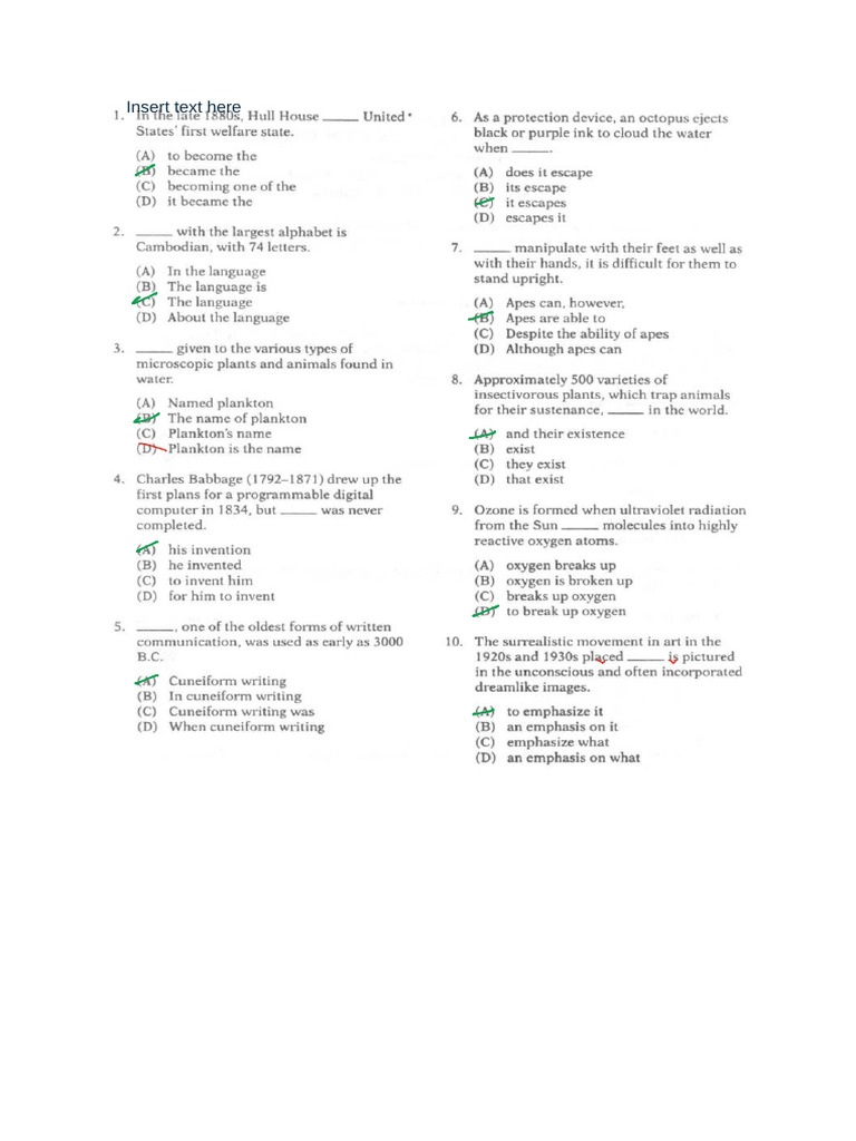 Complete Test 3 Structure - PDF | PDF