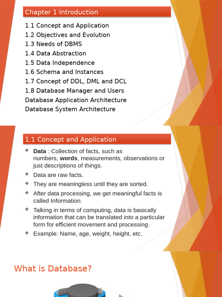 Chapter 1-DBMS by Er Ravi | PDF | Databases | Conceptual Model