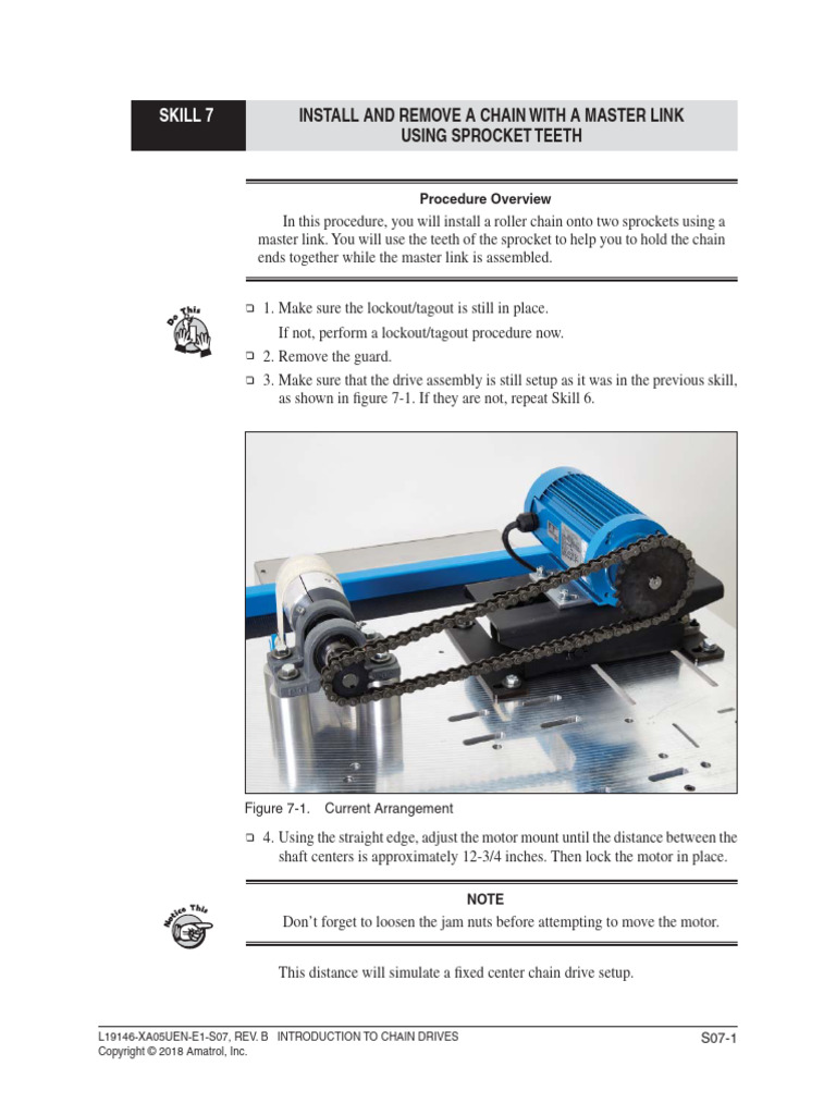 Skill 7 Chain Master Link | PDF