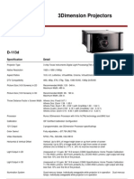 Runco D 113d Specs