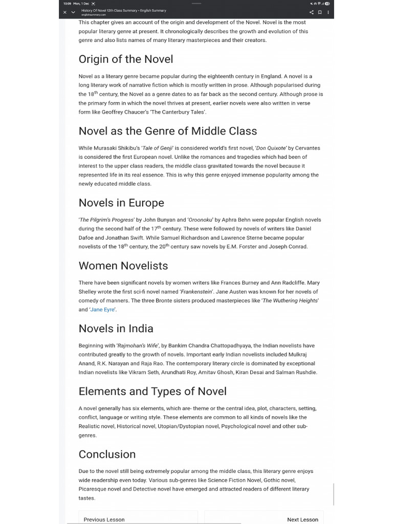 Section 4 Novel | PDF