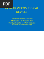 DUOVISC® Viscoelastic System Overview | PDF | Syringe | Human Eye