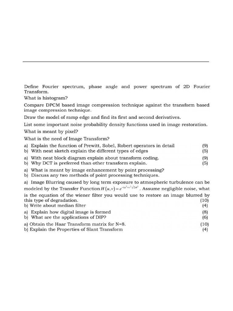 A0423127-5th January 2022-00-Digital Image Processing | PDF