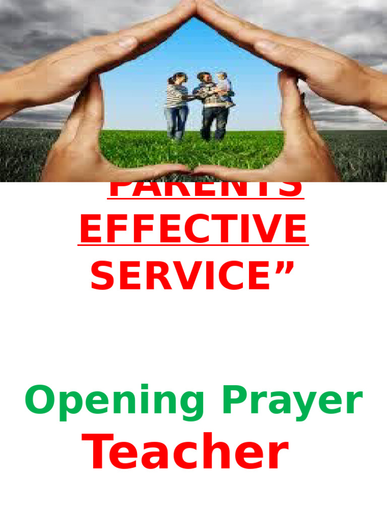 Parents Effective Service | PDF