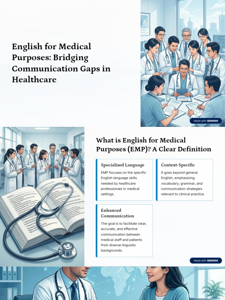English for Medical Purposes Explained | PDF | Medical Diagnosis ...