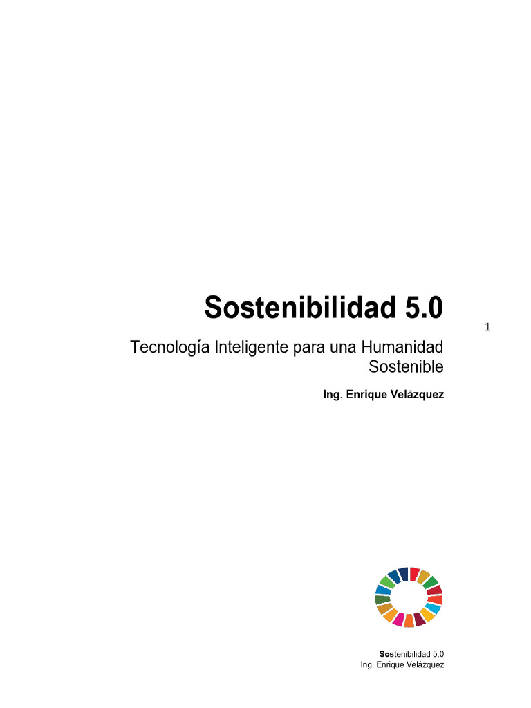 Libro Sostenibilidad 5.0 | PDF | Sustentabilidad | Internet de las Cosas