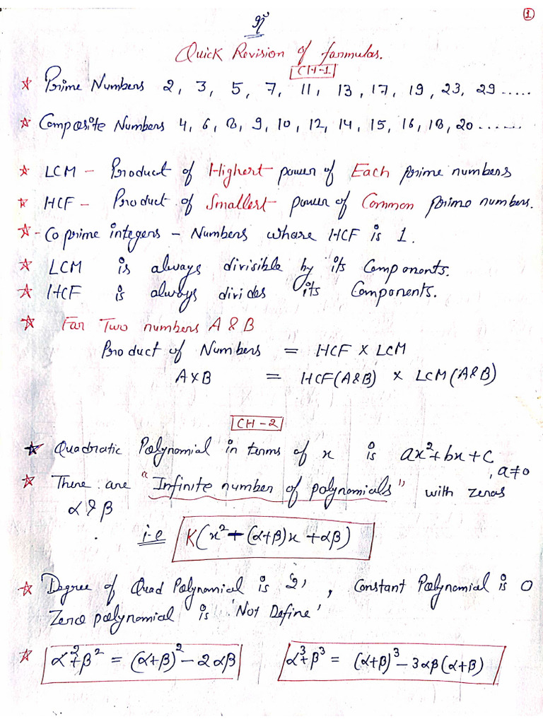 New 10th Notes | PDF