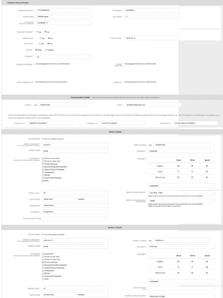 Arshikesh V | PDF