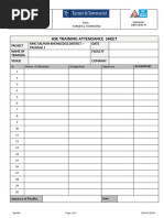Live Room Entry/Exit Log Sheet | PDF