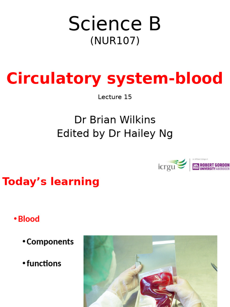 Blood Composition and Functions Explained | PDF | White Blood Cell ...
