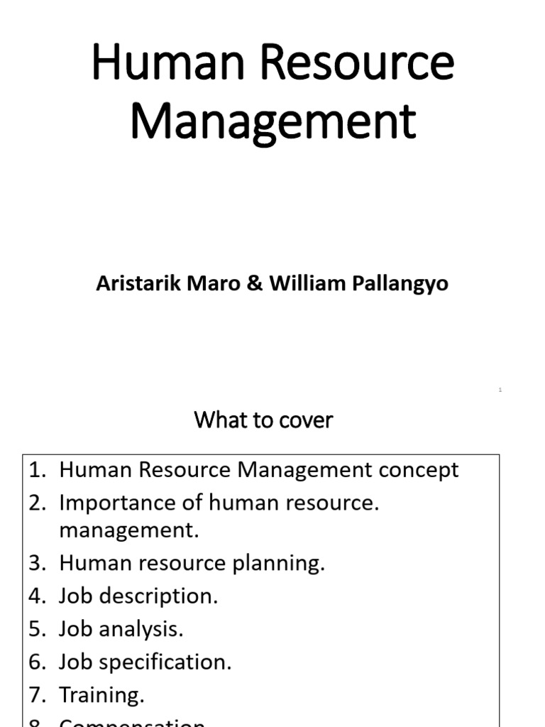 Human Resource Management Essentials | PDF | Human Resource Management ...