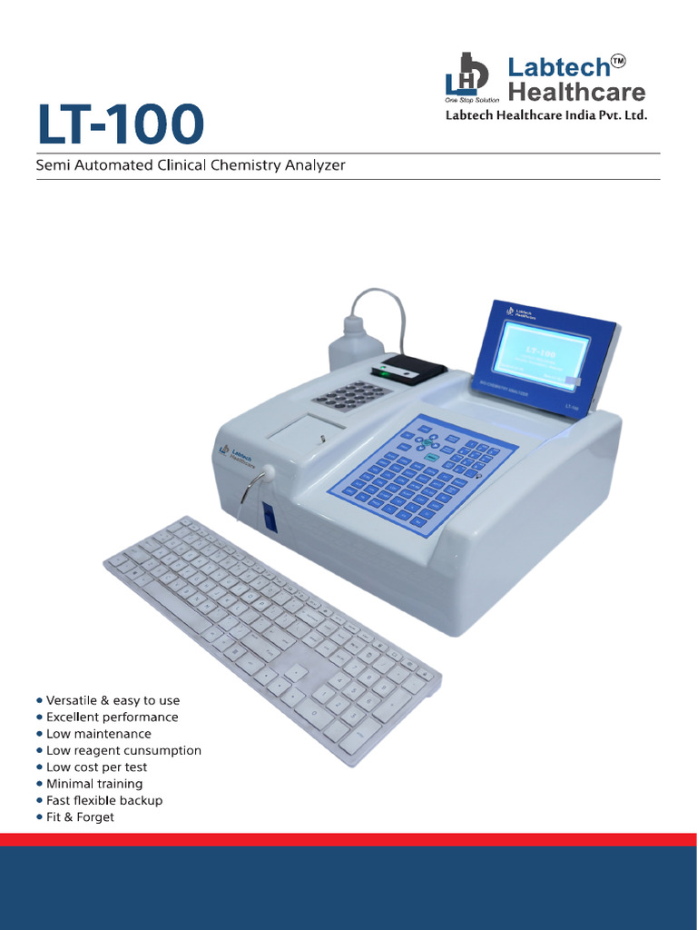 Product Brochure Labtech Lt-100 | PDF