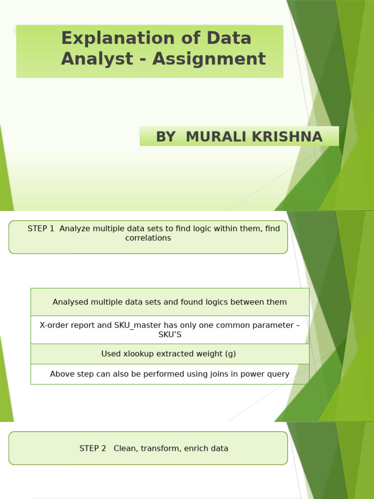 Brief Summary of Real Time Assignment | PDF
