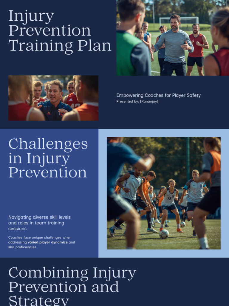 Injury Prevention Training Plan | PDF