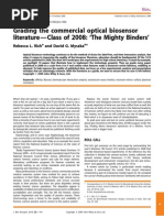 Optical Biosensors Lit