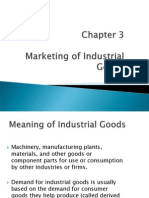 Chapter 3 - MKTG of Industrial Goods