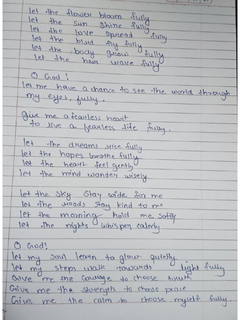 Amy Poem1 | PDF