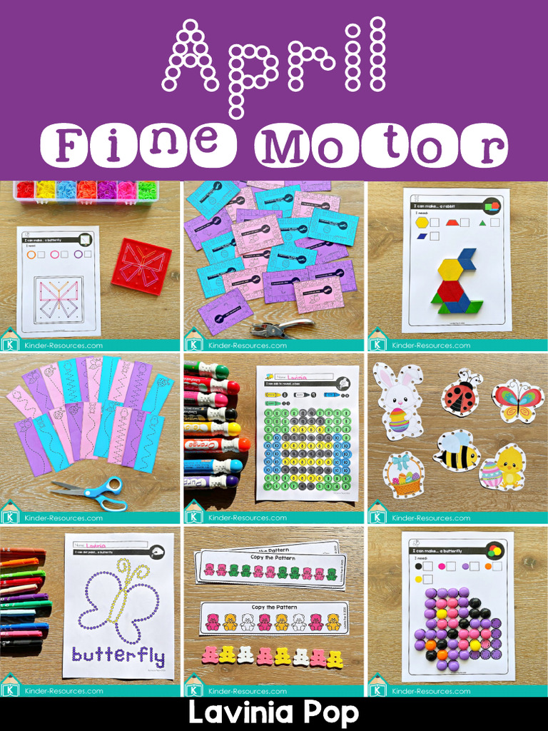 April Fine Motor SAMPLE | PDF