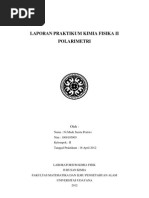 Download LAPORAN PRAKTIKUM POLARIMETRI by Susita Pratiwi SN97888575 doc pdf
