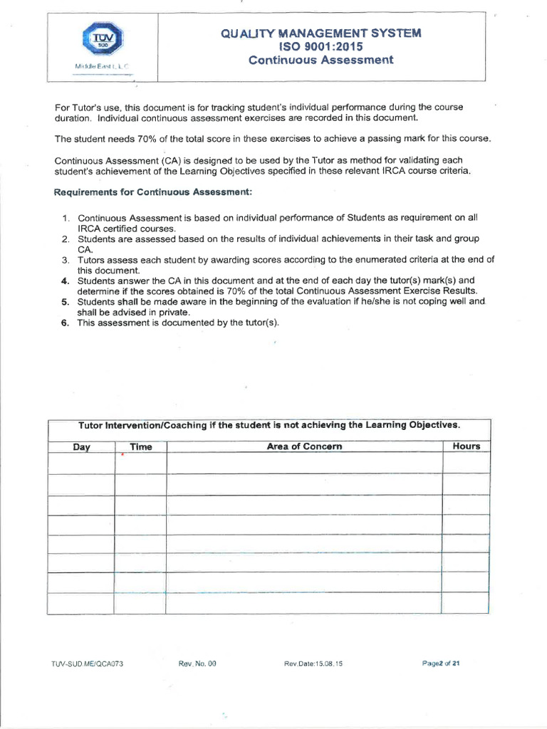 Ca - 1 | PDF