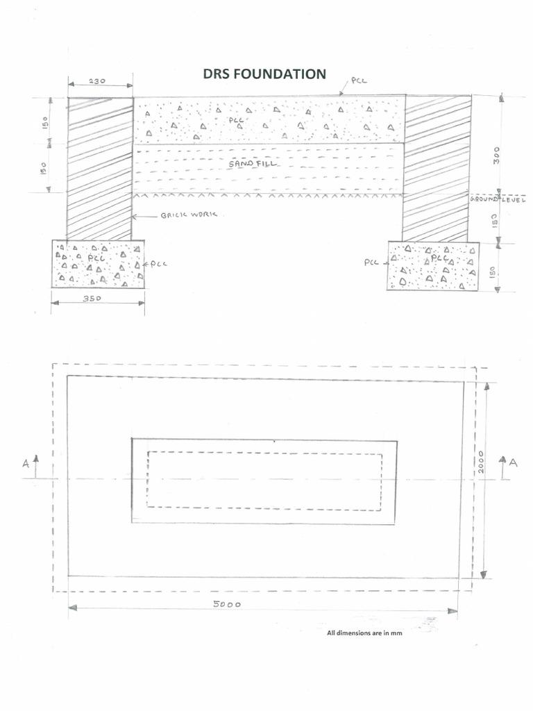 DRS Foundation Drawing | PDF