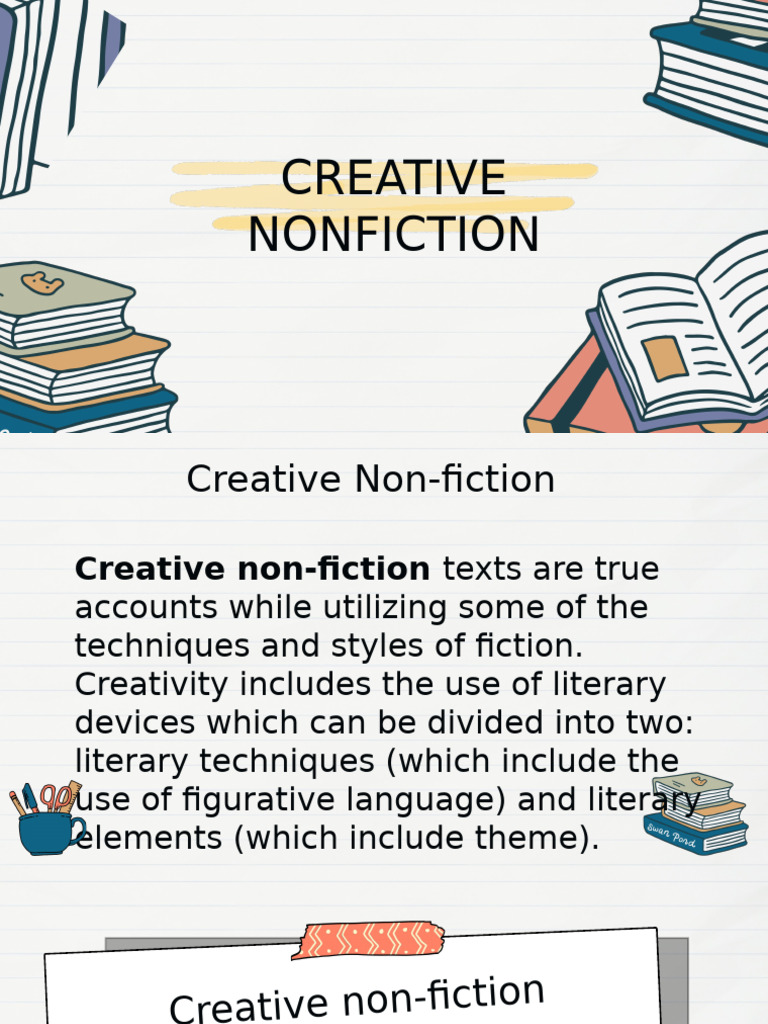 Understanding Creative Nonfiction Techniques | PDF | Creative ...