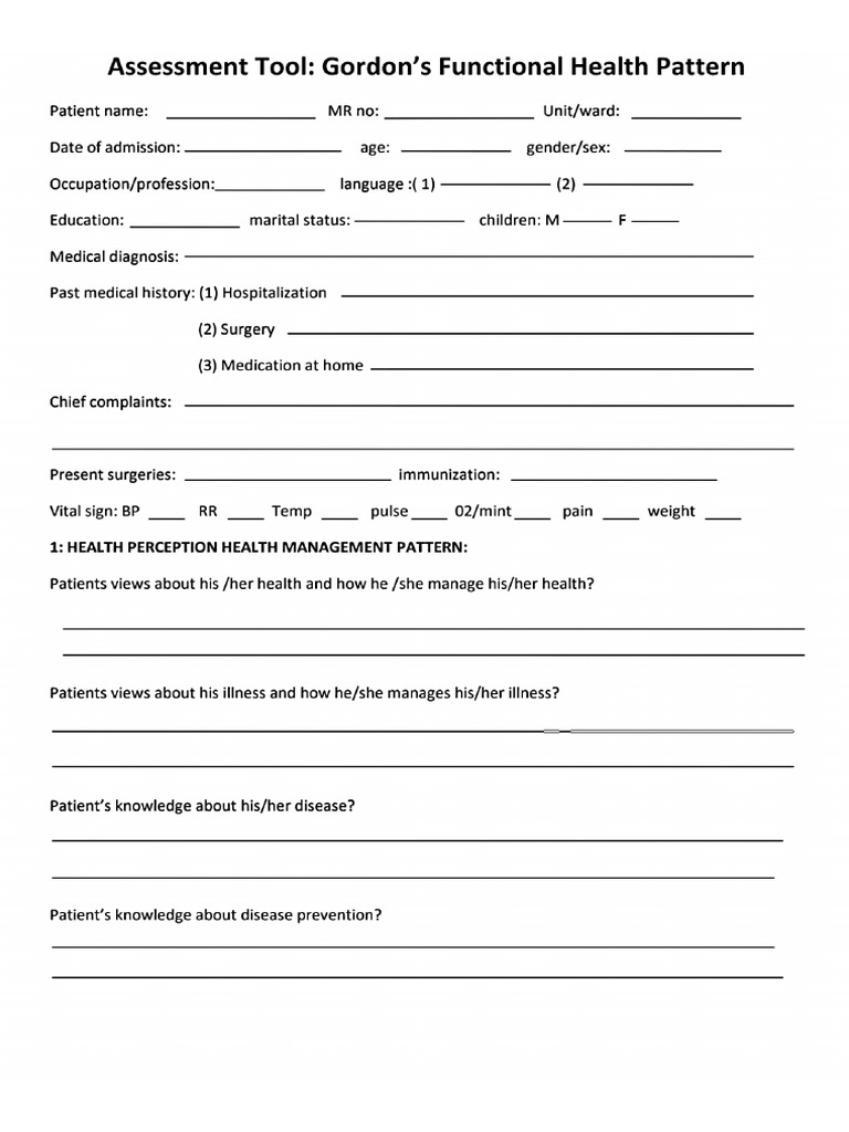 FHP Form | PDF