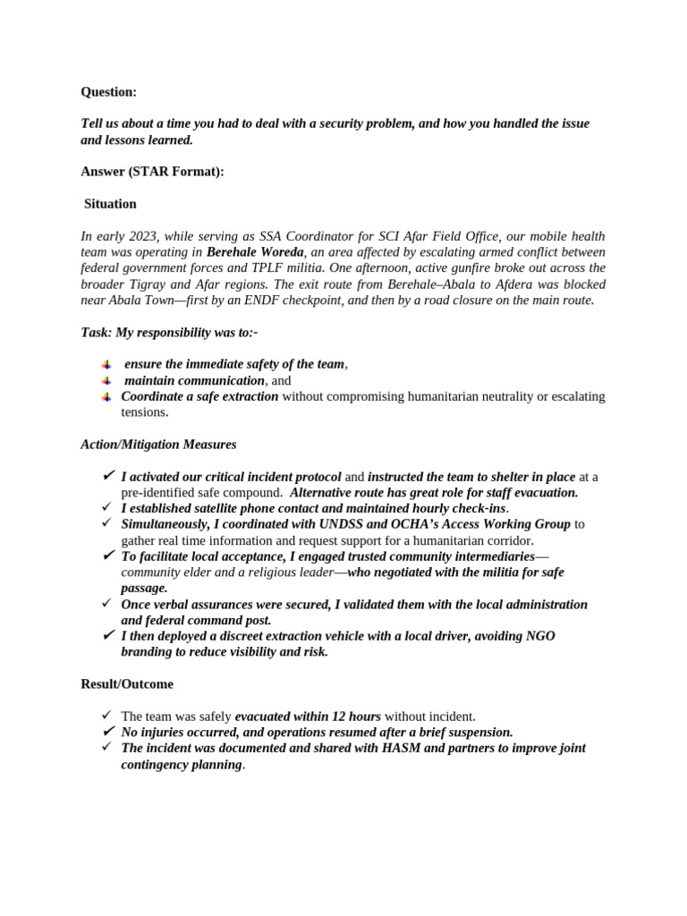 Security Briefing Essentials for Visitors | PDF | Risk | Risk Assessment