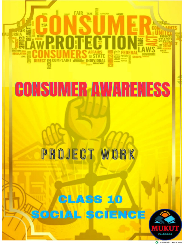 10.5 Project Work Consumer Protection | PDF