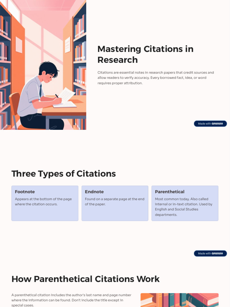 Mastering Research Citations Guide | PDF | Citation | Note (Typography)