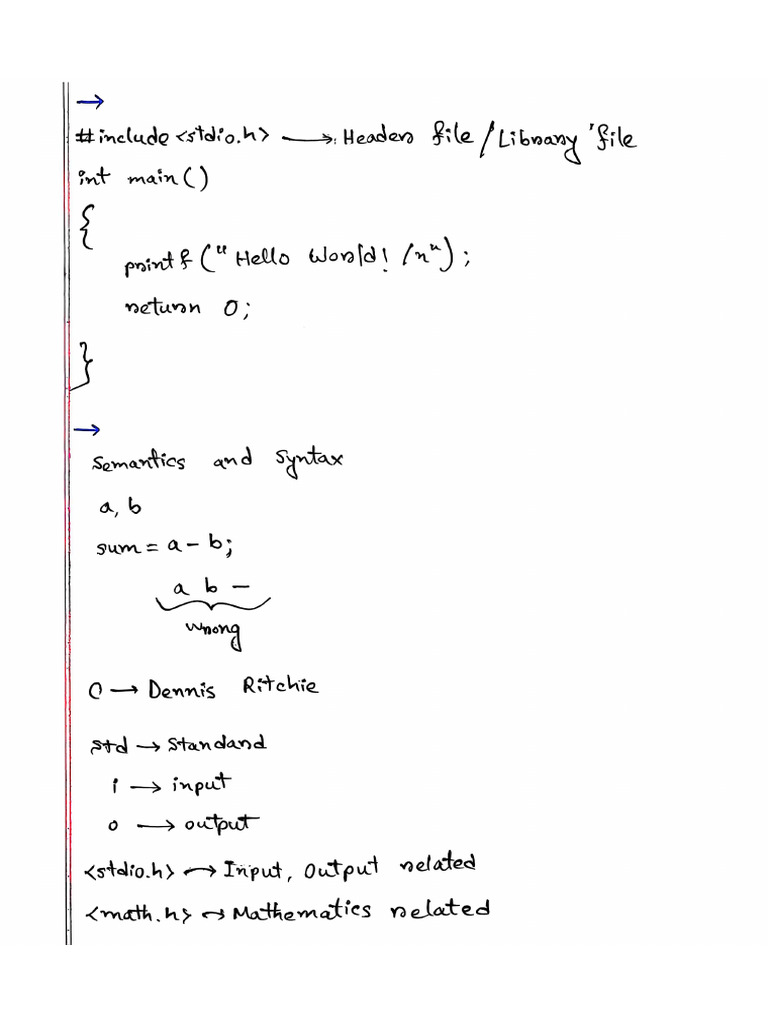 Class 02 CSE 2101 | PDF