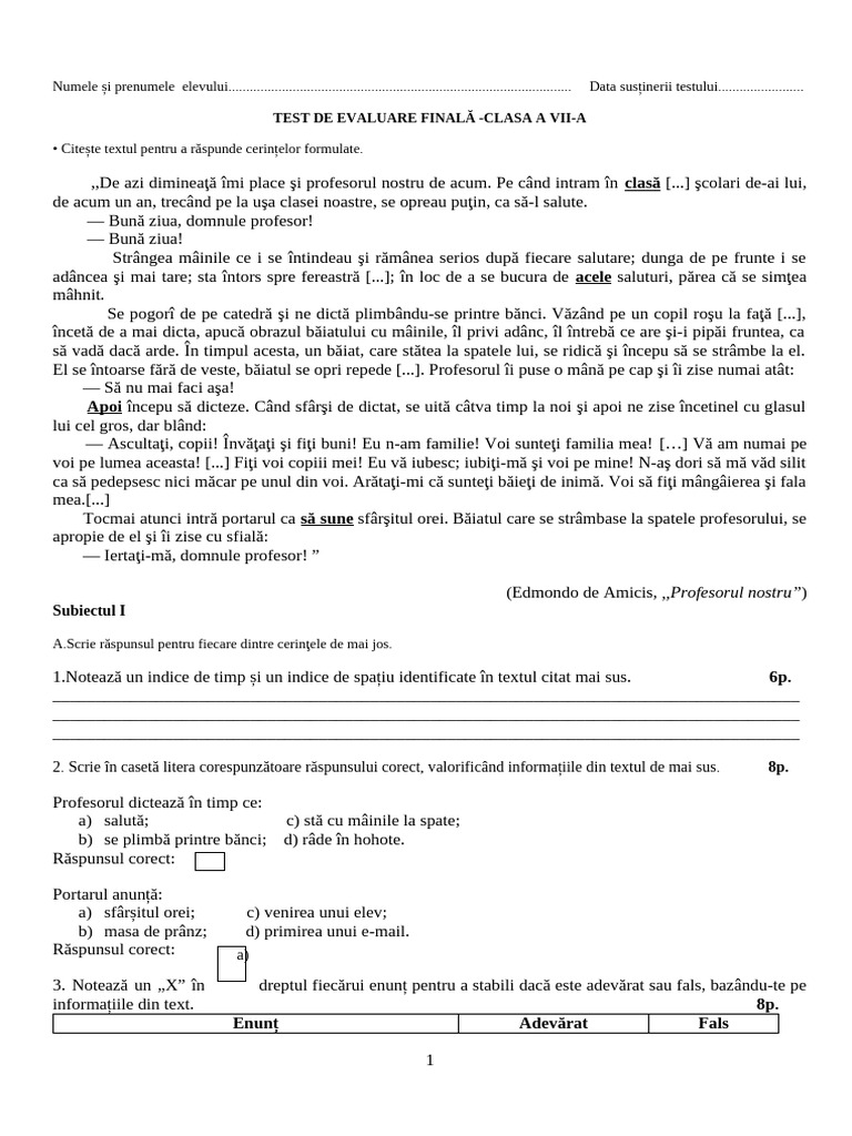 7 Test Final | PDF