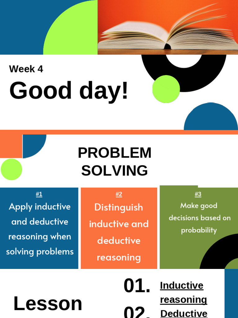 Inductive vs. Deductive Reasoning Guide | PDF