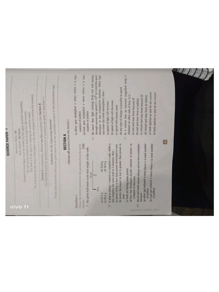 Physics Sample Paper 3 | PDF