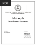 Job Analysis Project