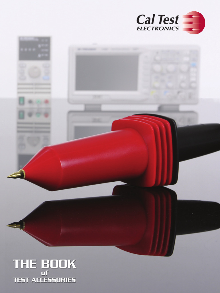 Cal Test Electronics Test Accessories Guide | PDF | Electrical ...