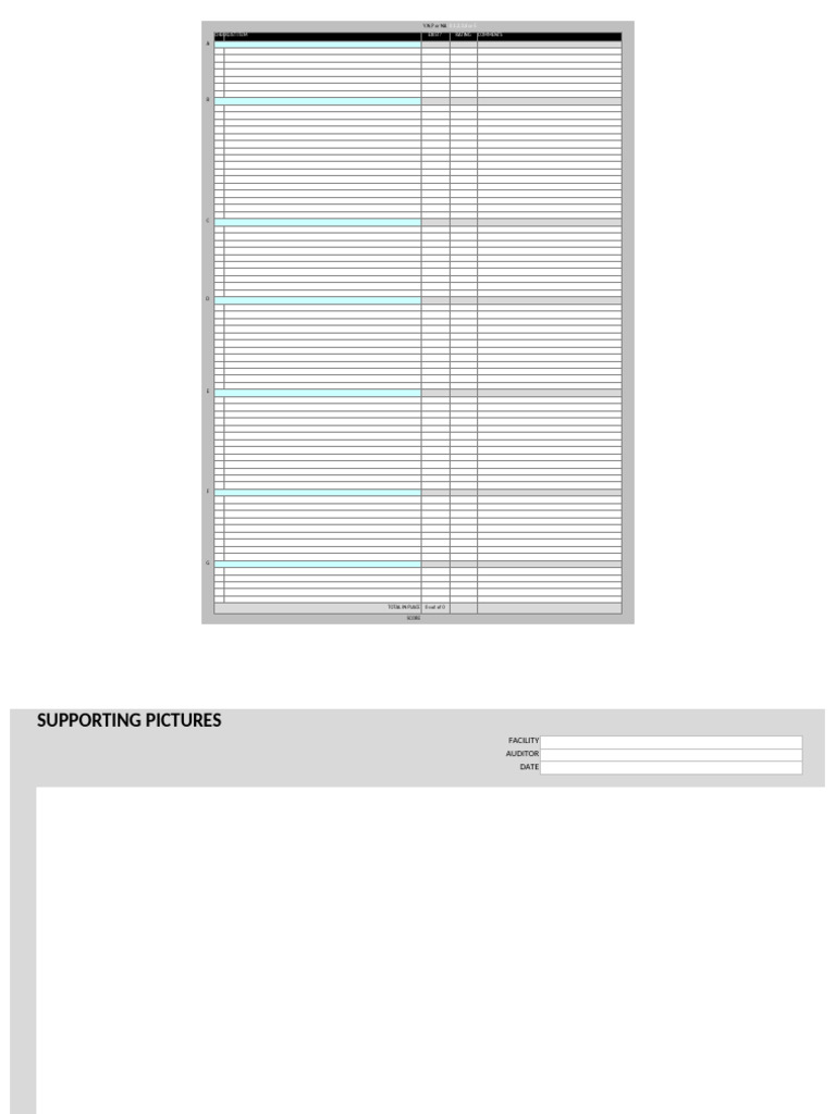 Customizable Audit Checklist Template | PDF | Audit | Computing